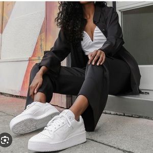 Adidas Originals forum Bold platform sneaker white US8.5